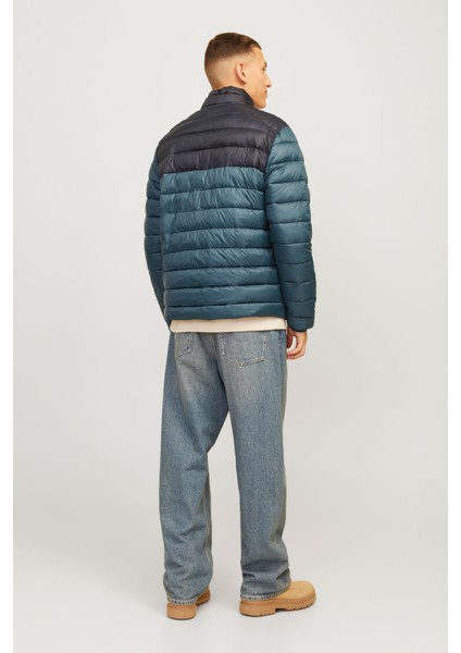 Jjesprınt Puffer Collar Mor Erkek Mont
