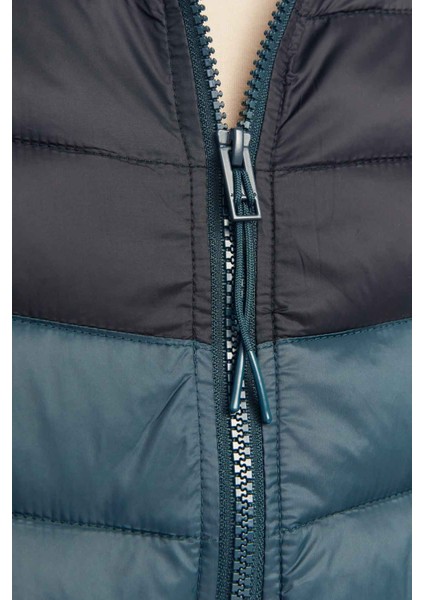 Jjesprınt Puffer Collar Mor Erkek Mont