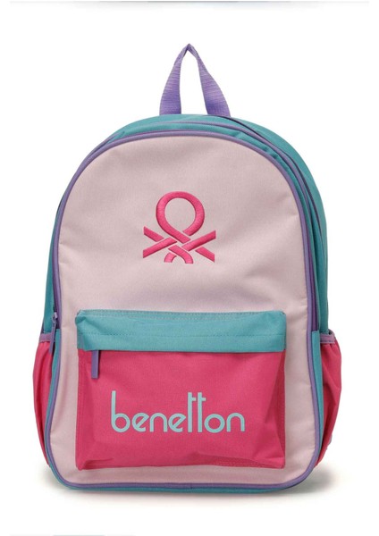 United Colors Of Benetton OVERQ-13425 4pr Pembe Unisex Sırt Çantası