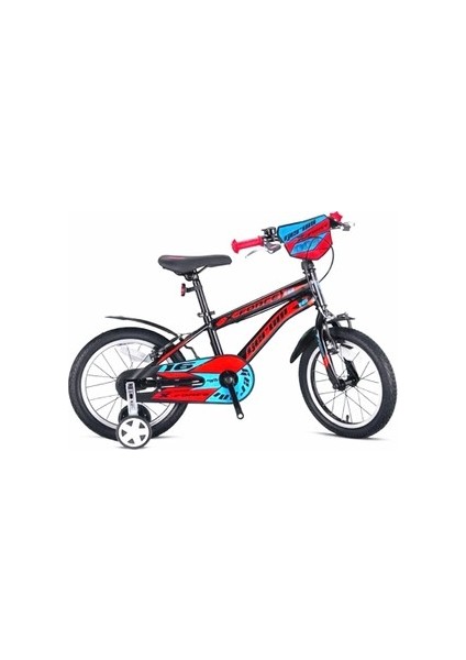 X-Force - 16" Mtb - 10' - Vitessiz - V.b. Siyah-Kırmızı Mavi