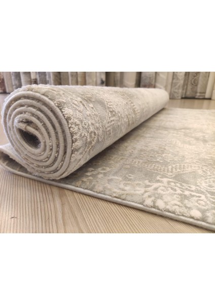 05858A Gold Gri Modern Eskitme Desen Halı fiyatları