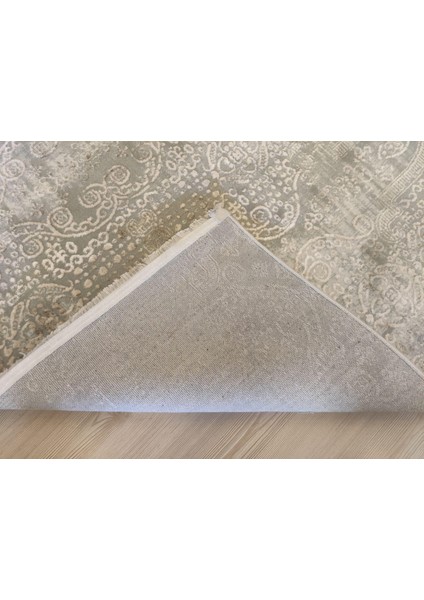 05858A Gold Gri Modern Eskitme Desen Halı modelleri