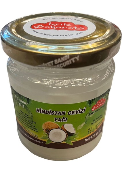 Hindistan Cevizi Yağı 170 gr