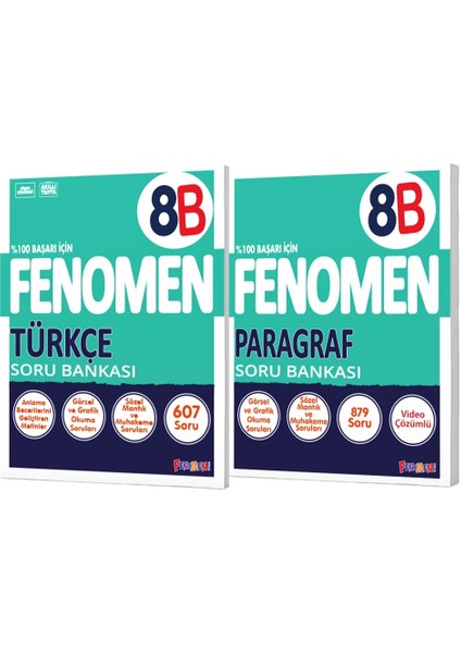 8. Sınıf Türkçe B Soru Bankası- Paragraf B Soru Bankası