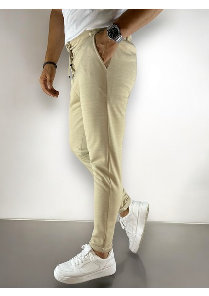 Erkek Lastik Belli Double Paça Pike Jogger