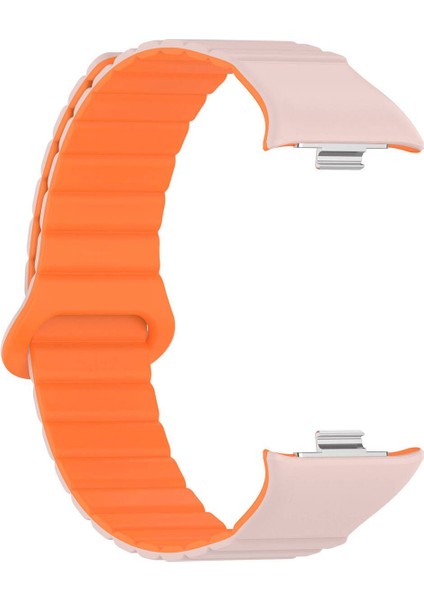 Xiaomi Redmi Watch 4 Kordon Kayış Silikon Kasa Korumalı Strap Mıknatıslı KRD-105