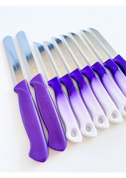 Solingen Simli Meyve Bıçağı 6+2 Doğrama Bıçağı