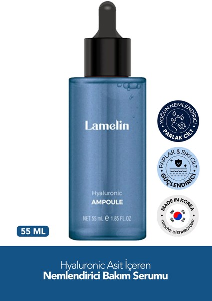 Hyalüronik Asit İçeren Nemlendirici Günlük Bakım Serumu - Lamelin Hyaluronic Ampoule