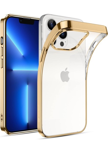 iPhone 13 Pro Max Kılıf,classic Hybrid Gold