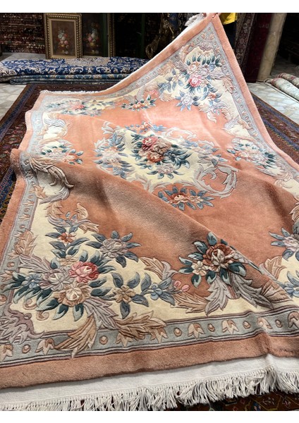 El Dokuma Kabartmalı Çin Halısıdır Ebat 285X185 indirimleri