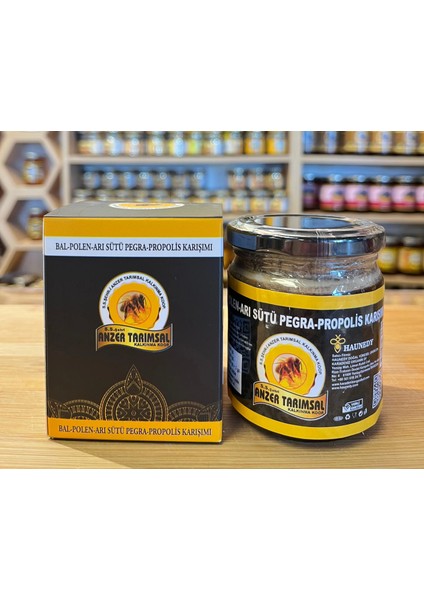 Anzer Tarımsal Kooperatifi Bal Polen Propolis Arı Sütü 250 gr