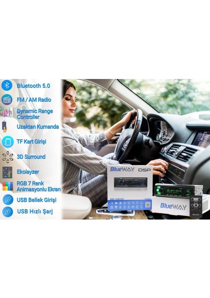 BW-106DSP Oto Teyp