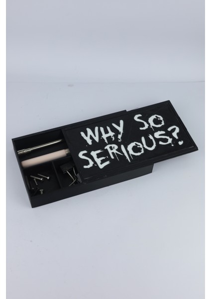 Joker - Why So Serious? - Çok Amaçlı Düzenleyici - Organizer - 20 cm x 12.5 cm x 2.5 cm