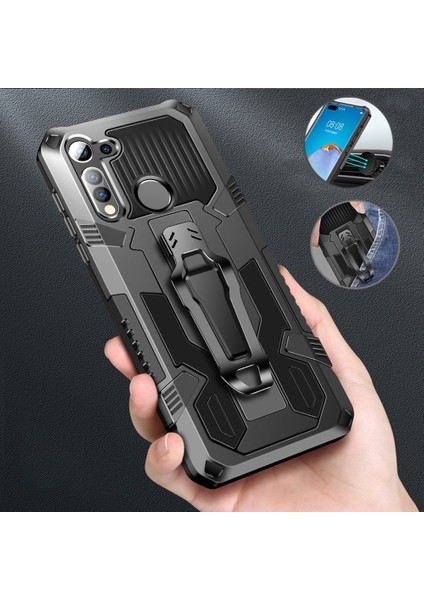 Huawei P30 Lite Uyumlu Zırh Tank Kılıf