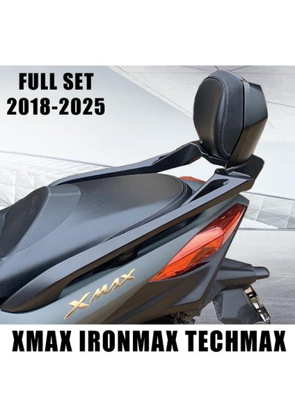 Xmax Ironmax Techmax 250/300 2018-2025 Sissybar-Çanta Demiri Seti 3 Lü Set fırsatları