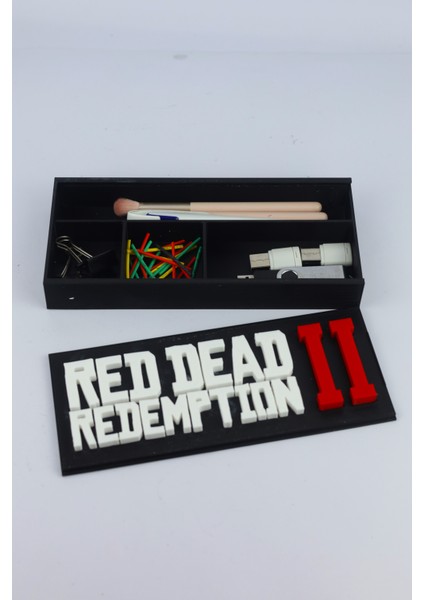 Red Dead Redemption 2 - Rdr 2 - Çok Amaçlı Düzenleyici - Organizer - 20 cm   x  9 cm   x  2.5 cm