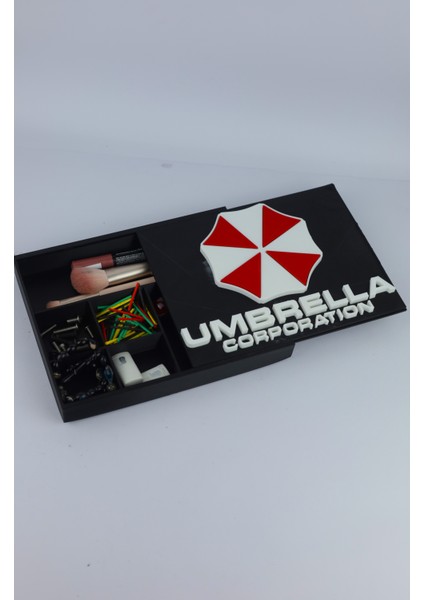 Umbrella Corporation - Resident Evil - Çok Amaçlı Düzenleyici - Organizer - 20 cm   x  16 cm   x  2.5 cm