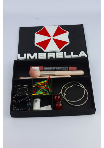 Umbrella Corporation - Resident Evil - Çok Amaçlı Düzenleyici - Organizer - 20 cm   x  16 cm   x  2.5 cm