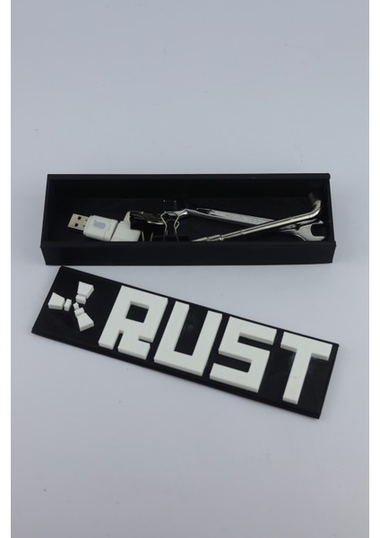 Rust - Çok Amaçlı Düzenleyici - Organizer - 20 cm x 6 cm x 2.5 cm