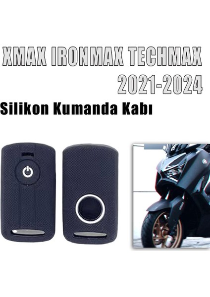 Xmax Techmax 250/300 2021-2024 Kumanda Anahtar Kabı Silikon Kılıf