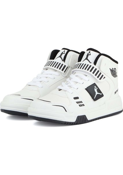 King Boğazlı Jordon Modeli Çocuk Spor Ayakkabı Beyaz 31 fiyatları