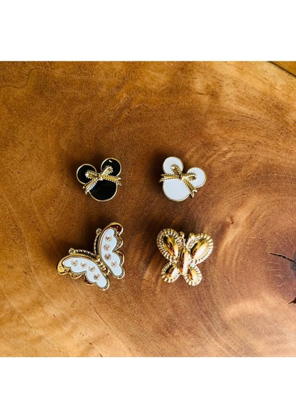 Terlik Süsü Taşlı 4 'lü Set(Malzemesi Plastiktir) fiyatları