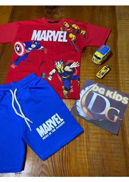 Marvel 2 Li Takım T-Shirt Şort