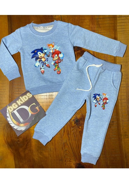 Mavi Sonic Sweatshirteşofman Takımı