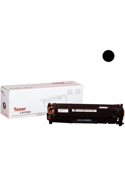 HP CC530A Muadil Toner 304A Siyah / HP Color Laserjet CM 2320 / CM 2320 / HP CP 2025 Toneri
