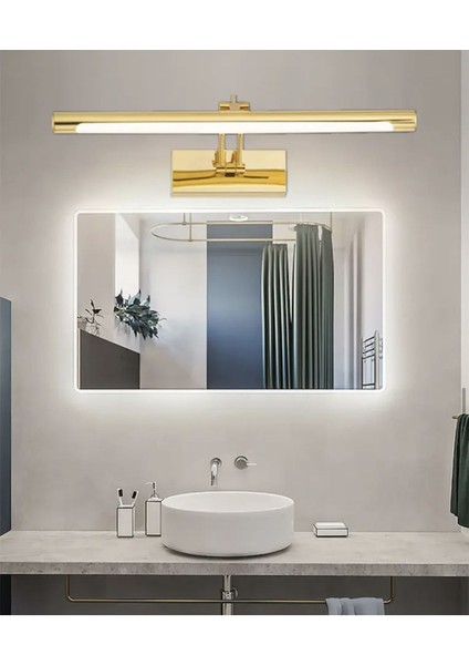 Modern Duvar Aplik Banyo Tablo Aydınlatma Kuğu Pelikan Aplik Gold Sarı Gün Işığı Ledli Aplik