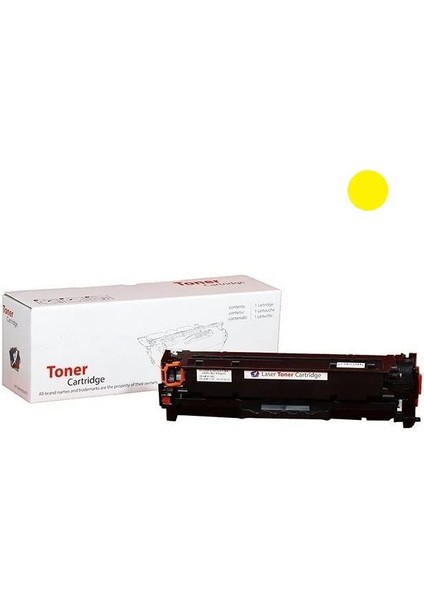HP CC532A Muadil Toner 304A Sarı / HP Color Laserjet CM2320 / CM2320 / HP CP2025 Toneri
