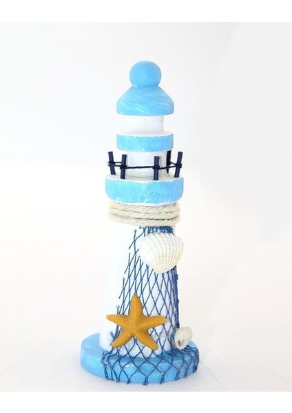 Ahşap Marin Deniz Feneri Biblo