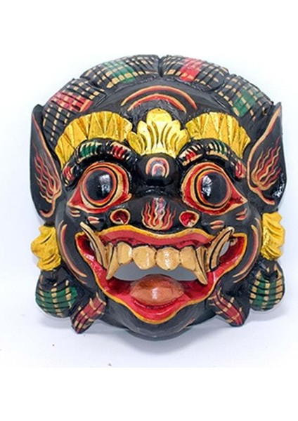 Duvara Asmalı Renkli Maske 22 cm