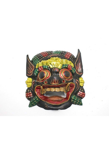 Duvara Asmalı Renkli Maske 20 cm