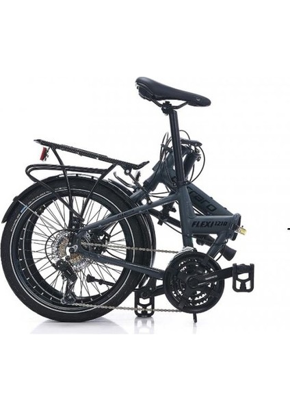 Flexi 121 - 20 Jant - 21 Vites - Vb - Katlanır Bisiklet - Mat Haki