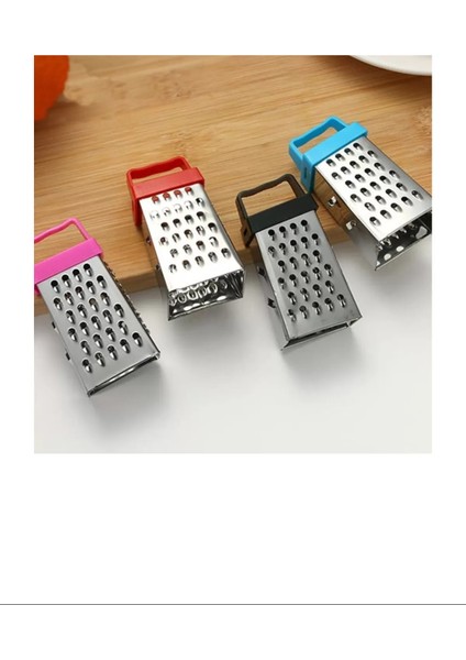 3 Fonksiyonlu Mıknatıslı Mini Sarımsak Peynir Rendesi 8 cm 1 Adet ROYALEKS-ALK-141