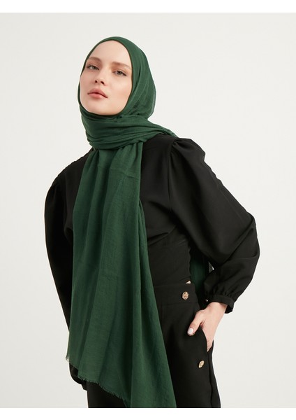 Ultra Hafif Bürümcük Şal 90x190cm - Zümrüt fiyatları