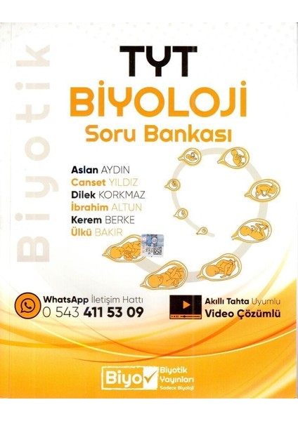 Biyotik Yayınları Tyt Biyoloji Biyotik Soru Bankası