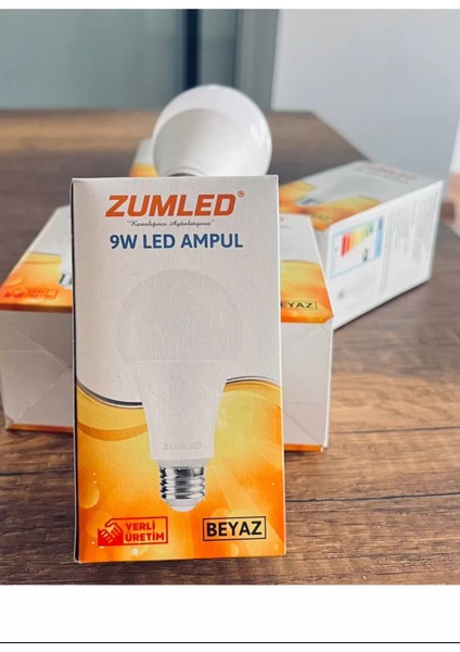 Zumled 9W Beyaz LED Ampul ROYALEKS-201