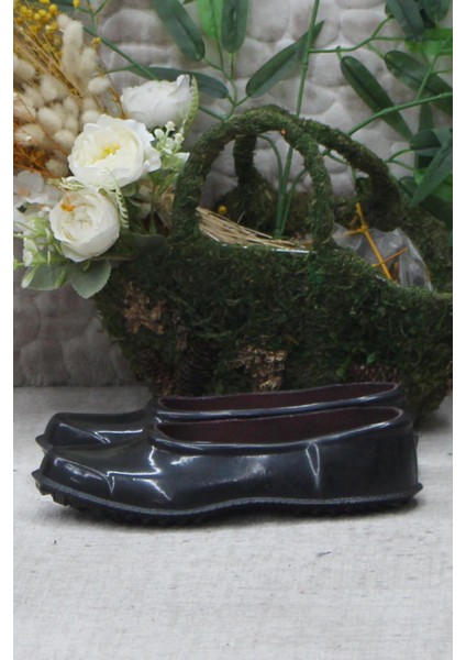 Emek Arısan Emek 932 Siyah Plastik Astarlı Mest Lastik Ayakkabı modelleri