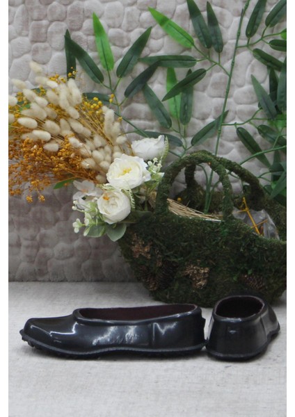 Emek Arısan Emek 932 Siyah Plastik Astarlı Mest Lastik Ayakkabı fırsatları