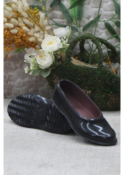 Emek Arısan Emek 932 Siyah Plastik Astarlı Mest Lastik Ayakkabı indirimleri