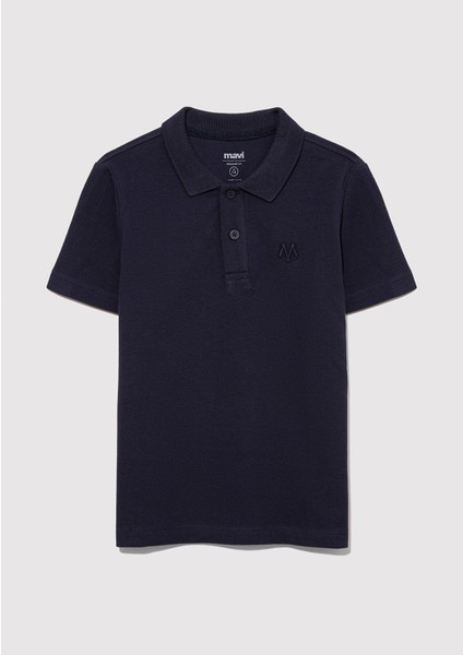 Lacivert Polo T-Shirt 6610216-70490