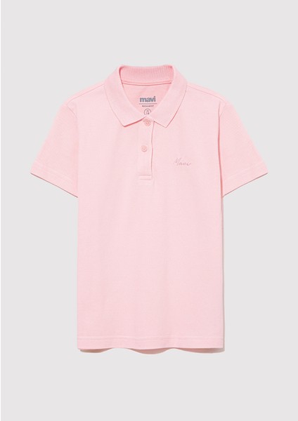 Pembe Polo T-Shirt 7610241-88133