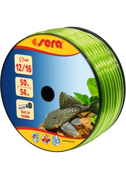 Dış Filtre Hortumu Yeşil 12/16MM 50METRE