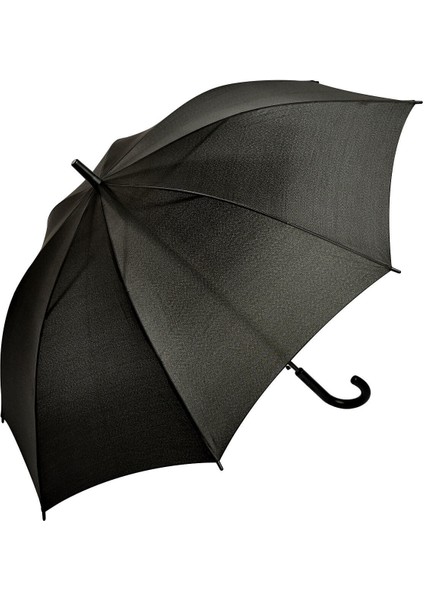 Baston Şemsiye Siyah 1 Adet