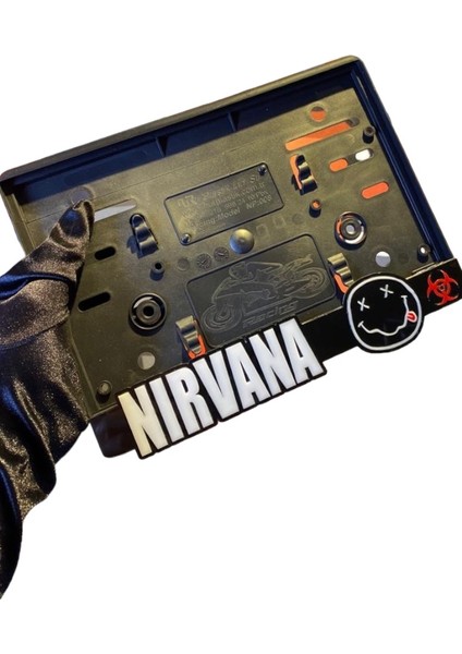 Nirvana Lüx Motosiklet Pleksi Plakalık