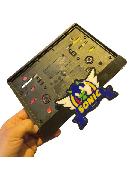 Sonic Lüx Motosiklet Pleksi Plakalık