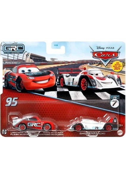 Cars Ikili Karakter Araçlar Lıghtnıng Mcqueen - Shu Todorokı DXV99-HTX12