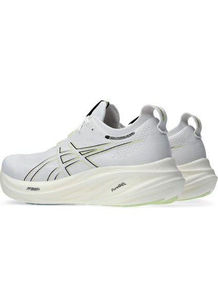 Gel-Nimbus 26 Erkek Kırık Beyaz Koşu Ayakkabısı 1011B794-102